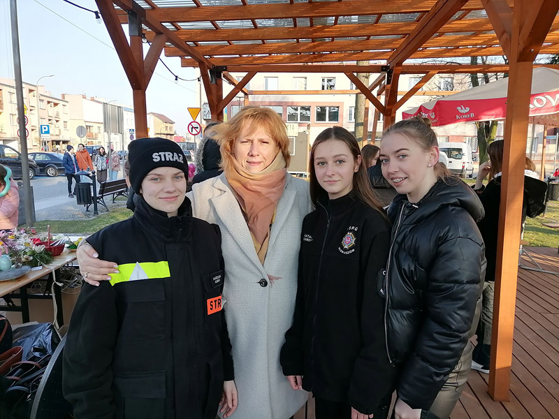 OHP Wieruszów na koncercie charytatywnym na rzecz dzieci z Ukrainy