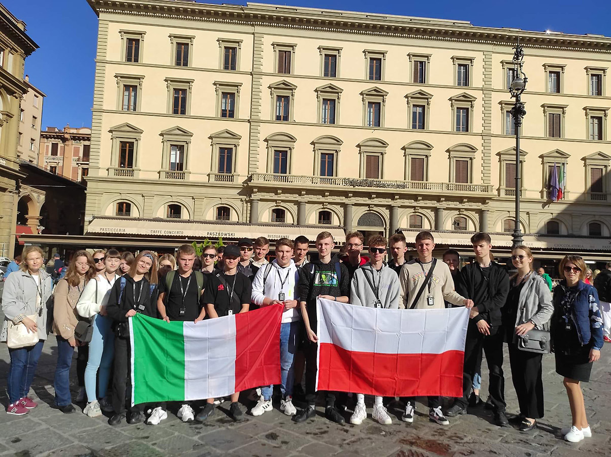 Erasmus + ZSP Staszic Bolonia – Wycieczka do Florencji