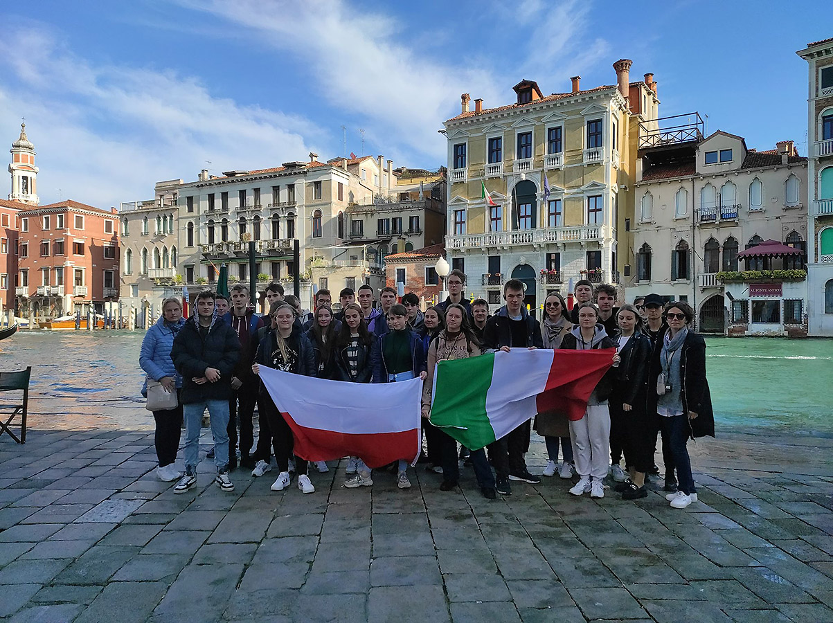 Erasmus + ZSP Staszic Bolonia – Wycieczka do Wenecji