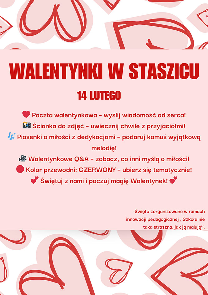 💘 WALENTYNKI W STASZICU! 💘