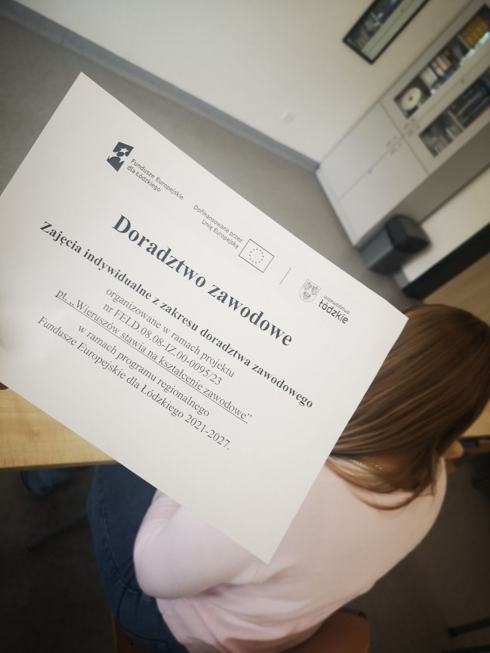 Doradztwo zawodowe w ramach projektu „Wieruszów stawia na kształcenie zawodowe”