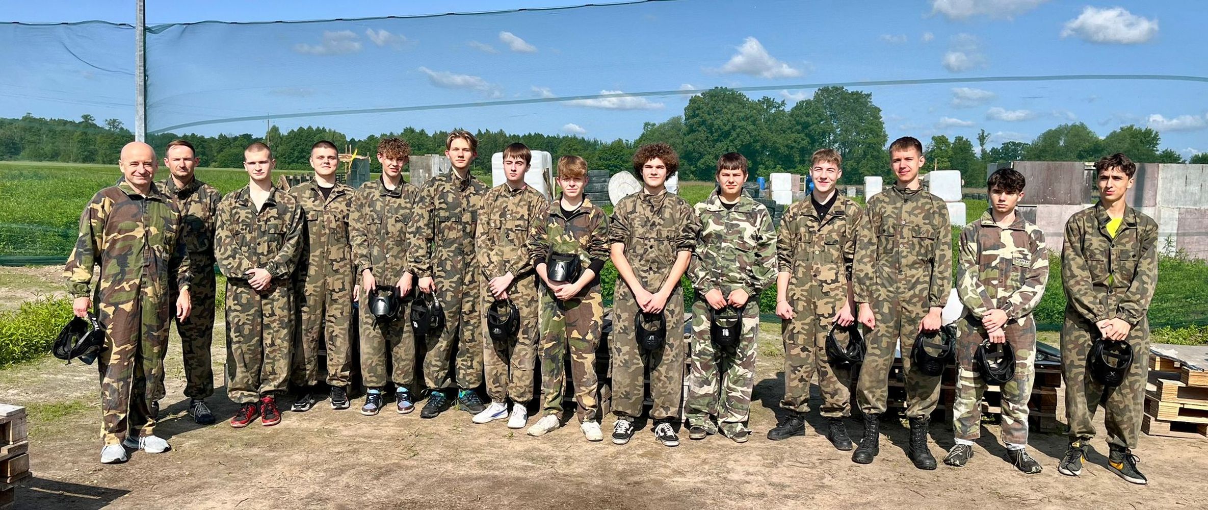 Rowery, paintball i grill, czyli wycieczka klasy 2Ti1