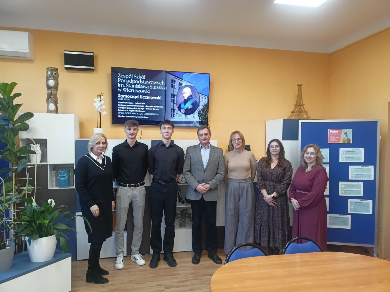 Spotkanie Samorządu Uczniowskiego z&nbsp;firmami partnerskimi oraz&nbsp;start projektu „Tematyczne dni kierunków kształcenia”