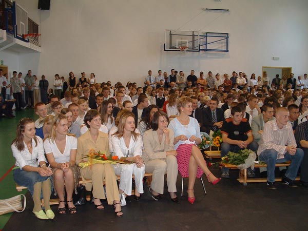 Zakoczenie roku szkolnego - 25.VI.2004