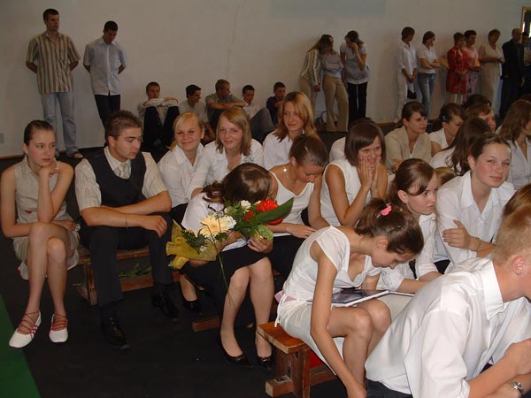 Zakoczenie roku szkolnego (24.VI.2005)