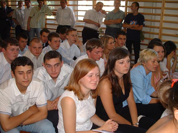 Zakoczenie roku szkolnego (24.VI.2005)