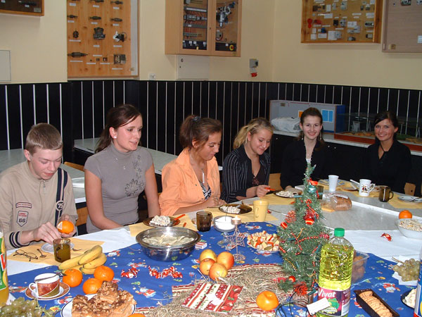 Wigilia w szkole (22.XII.2006)